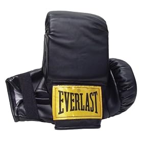 Everlast Leather Training Bag Gloves