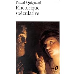 Rh�torique speculative