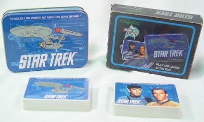 Star Trek Playing Cards in Tin Box