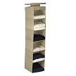 Hanging 6-Shelf Sweater Organizer - Khaki