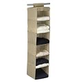 Hanging 6-Shelf Sweater Organizer - Khaki