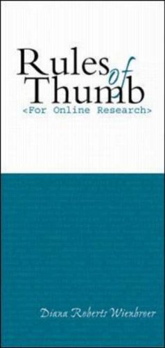 Rules of Thumb for Online Research
