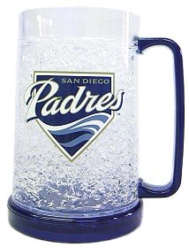 San Diego Padres Crystal Freezer Mug