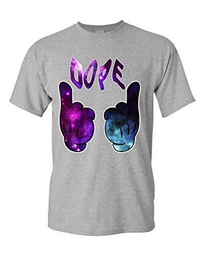 Cartoon Hands Dope Galaxy T-shirt Cartoon Hands Shirts
