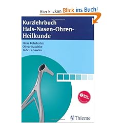 Kurzlehrbuch Hals-Nasen-Ohren-Heilkunde