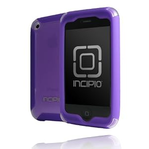 Incipio SILICRYLIC V3 Case for iPhone 3G, 3G S (Dark Purple)