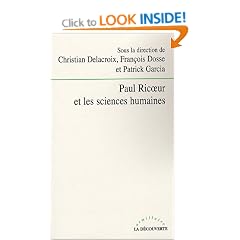 PAUL RICOEUR ET SCIENCES HUMAINES