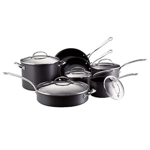 KitchenAid 80429 Gourmet Reserved 12-Piece Hard-Anodized Cookware Set