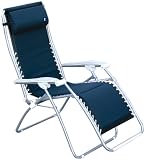 Lafuma Model 47424 RSX Padded Recliner, Navy