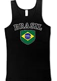 Brasil Shield International Soccer Juniors Tank Top, Brasilian Soccer Juniors Boy Beater