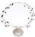 Silver Gemstone Necklace Multi Gem Jewelry 19 inches (snklc092)
