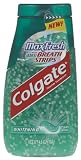 Colgate Max Fresh Liquid Toothpaste with Mini Breath Strips, Clean Mint, 4.6-Ounce Tubes (Pack of 6)