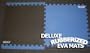 Industrial MMA Grappling Interlocking Foam Floor Mats 24"X24"x7/8" (80 sq. ft., 20 tiles) w/ free Beveled Edges