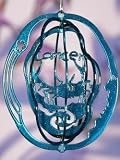  : MinEy Zodiac Wind Spinner Teal Cancer