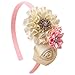 ROEWELL® Hair Ribbon Bow Hair Clip Headbands for Baby&Girl (5 Pack)