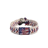 MLB St. Louis Cardinals Stars and Stripes Baseball Bracelet