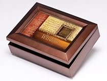 Cottage Garden Serenity Prayer Digital Music Box / Jewelry Box Plays My Wish by Rascal Flatts