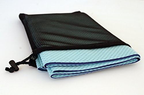 Travel Yoga Mat & Yoga Towel in One, It Fits on Top of a Standard Yoga Mat and Has a Dual Surface Combining a Soft to Touch Super-absorbent Microfiber on the Top, Absorbing Your Sweat and a Premium Eco Friendly TPE Bottom for a Quality Firm Grip with a Closed Cell Technology to Stop Slipping. Perfect Grip Take Anywhere Travel Mat Folds up to the Size of a Shirt, It's Only 1.5mm Thick, Non Slip for Exercise, Skid Less Workout, SGS Tested, Phthalates Free, 100% PVC Free, No Latex, Rubber or Toxins 100% Customer Satisfaction Guaranteed