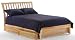 Nutmeg Multi Sized Platform Bed w/ Natural Finish plus 4-Drawer Set