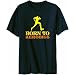 Born To Aerobics Sport Herren T-Shirt (Marineblau, Größe Large)