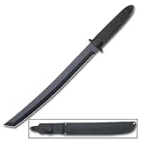 Long Black Warrior Tanto w/ Sheath