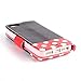 Yakamoz Lovely Cute Black Red Bow Bowkot Polka Dot Leather Flip Wallet Stand Case with Card Slots for Apple iPhone 5 5S with Free Screen Protector & Stylus Pen
