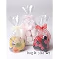 50 Clear Cellophane Sweet / Party / Gift Bags 3" x 5"