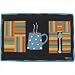 Cuppa Joe Black Novelty Rug Size: Square Pillow 18