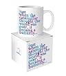 Quote Just When The Caterpillar Mug by Quotable Cards