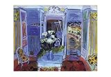 Indoors with the Window Open Art Poster Print by Raoul Dufy, 40x28
