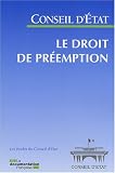 Le droit de préemption