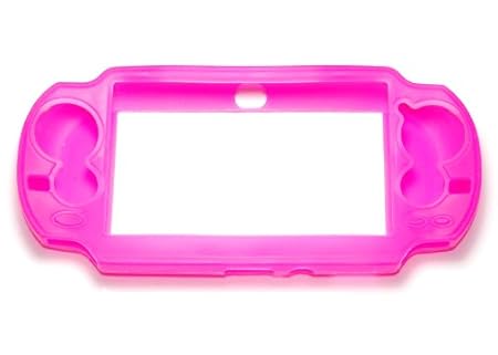 Scorpio Pink silicone case cover skin for PS Vita (PSP Vita PSV)
