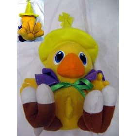 Final Fantasy: 6-inch Chocobo Plush Doll - Wizard Hat