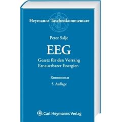 EEG - Gesetz f�r den Vorrang Erneuerbarer Energien