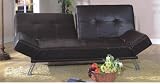WESTMINSTER DOUBLE SOFA BED (BLACK)