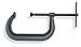 Regular Duty Forged Steel C-Clamp, 2" Max. Opening, 2-1/8" Throat Depth, Gray