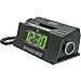 GE 29298FE1 Corded Bedroom Phone with CID/Radio/Alarm Clock (Black)