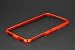 e13ctron �P�[�X s4-Front-Matte -iPhone4Matte Orange E13c-API4-FM-OR