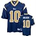 Mark Bulger #10 Repli-thentic NFL Stitched-on Name and Number EQT Jersey by Reebok (Large) Mark Bulger #10 Repli-thentic NFL Stitched-on Name and Num