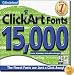 ClickArt Fonts 3 (Jewel Case)