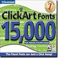 ClickArt Fonts Deluxe 3