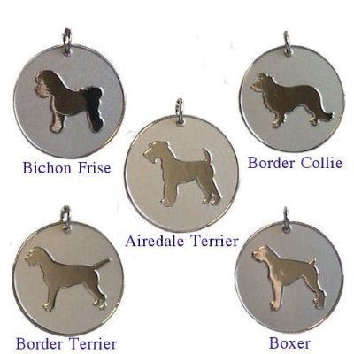Dog Pet Identity ID Tag Disc Personalised