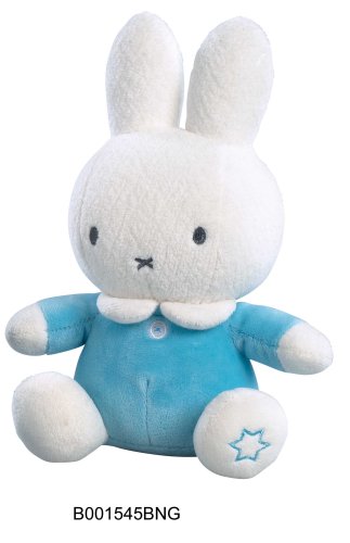 Childrens Toyshop  Toys : Miffy Musical Blue Plush