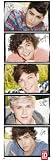 Door Poster featuring The Boy Band Sensation One Direction, What Makes You Beautiful 53x158cm