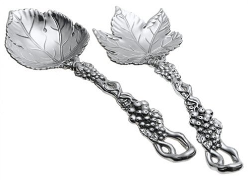 Arthur Court Grapevine Salad Servers, Set of 2
