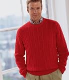Signature Mercerized Cable Sweater
