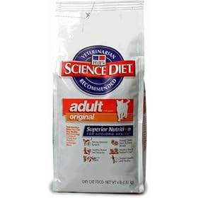 Hill's Science Diet Feline Adult Original (4 lb) by 