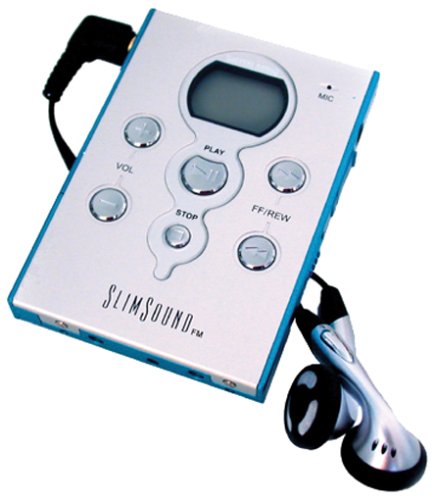 DigiSette SlimSound FM Tragbarer MP3-Player 128MB mit Radio