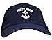 Funny Sailing First Mate Hat Embroidered Cap and Funny Beer Can Coolie Gift Set Bundle