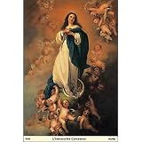 (4x6) Immaculate Conception religious POSTCARD Virgin Mary